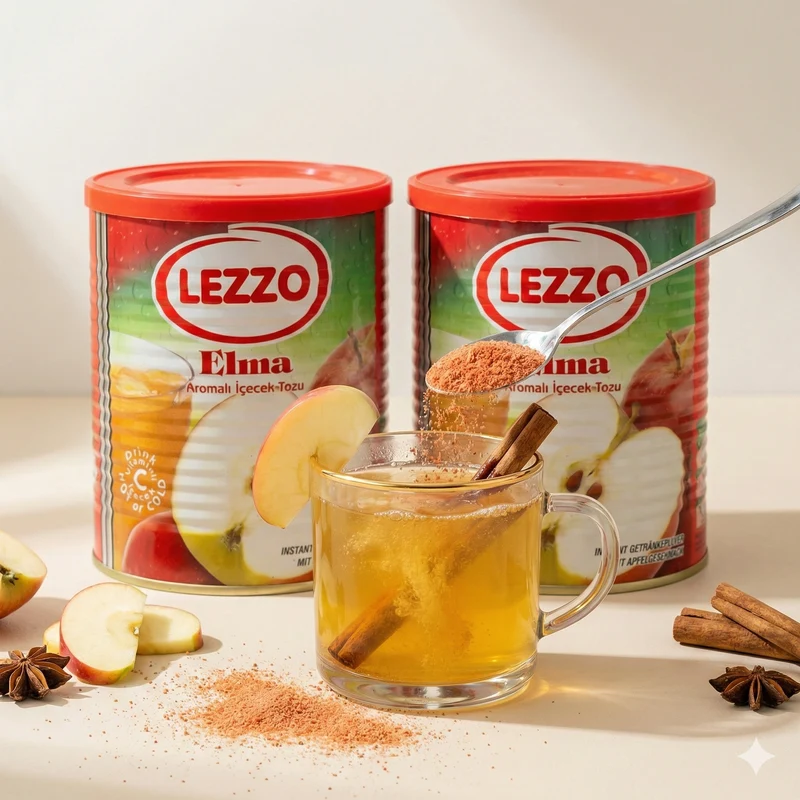 Lezzo Apfel - Instantgetränk mit Apfelgeschmack ab 700g