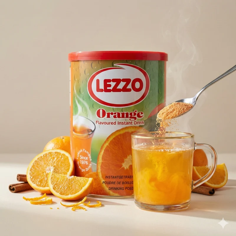 Lezzo Orange - Instantgetränk mit Orangenaroma 700g