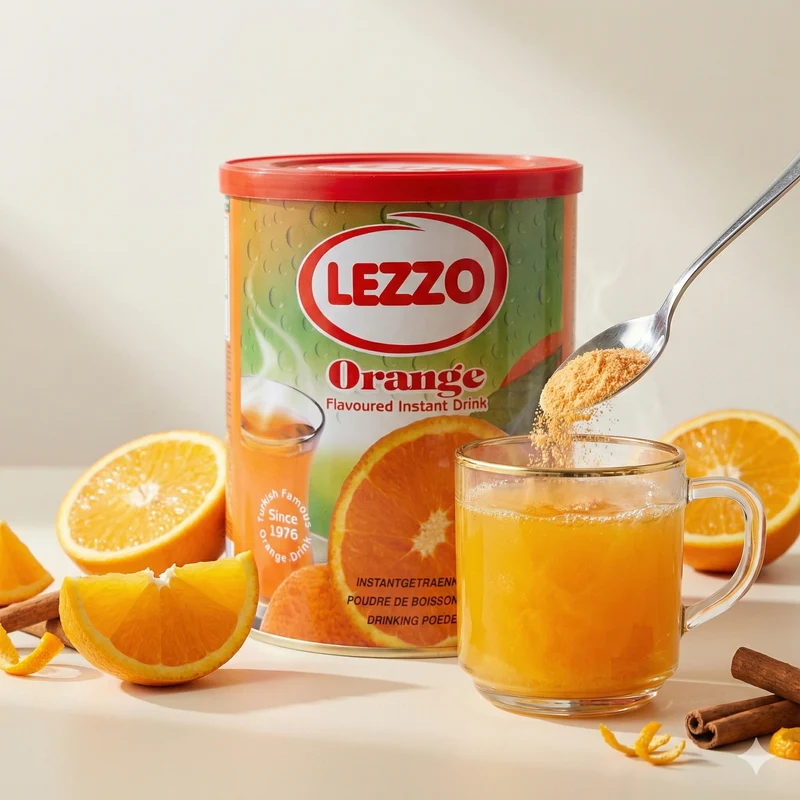 Lezzo Orange - Instantgetränk mit Orangenaroma 700g
