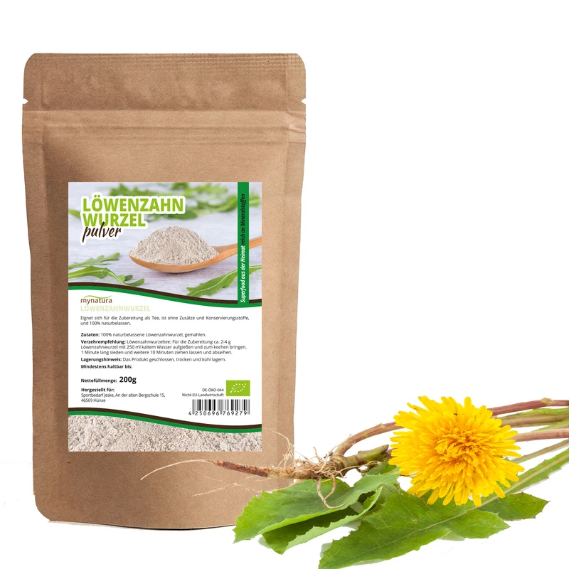 Mynatura Kräuter-Tee-Set No.2 - Bio Mariendistel + Bio Brennnessel + Löwenzahnpulver