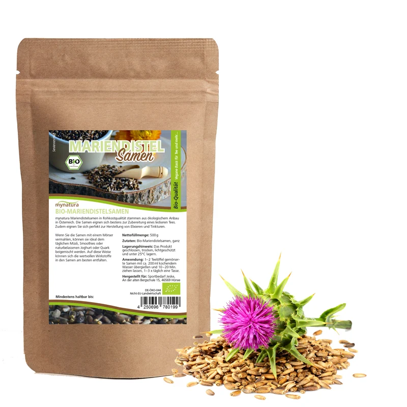 Mynatura Kräuter-Tee-Set No.2 - Bio Mariendistel + Bio Brennnessel + Löwenzahnpulver