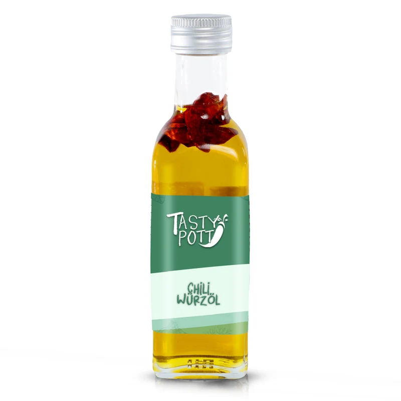 Tasty Pott Chili Würzöl 100ml Flasche
