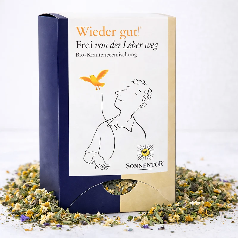 Sonnentor Bio Tee Frei von der Leber weg - Wieder gut! Doppelkammerbeutel - 27g