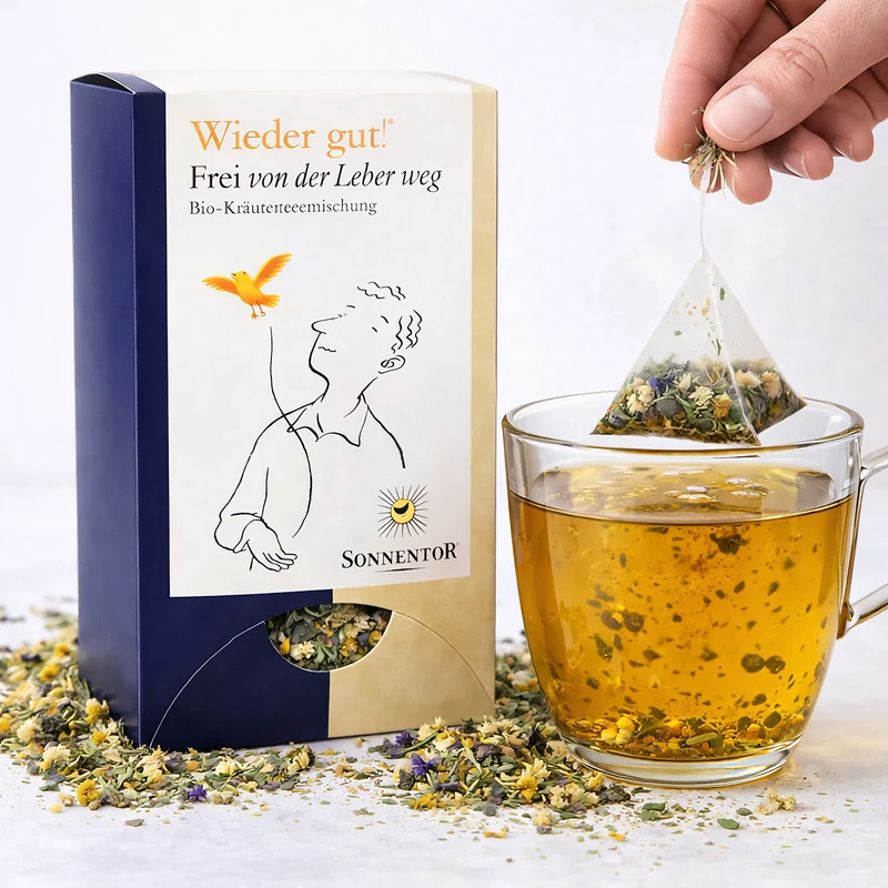Sonnentor Bio Tee Frei von der Leber weg - Wieder gut! Doppelkammerbeutel - 27g