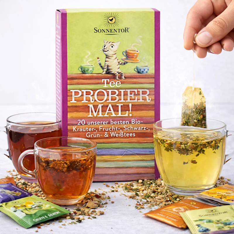 Sonnentor Bio Tee - Probier Mal! Aufgussbeutel, ab 34,4g
