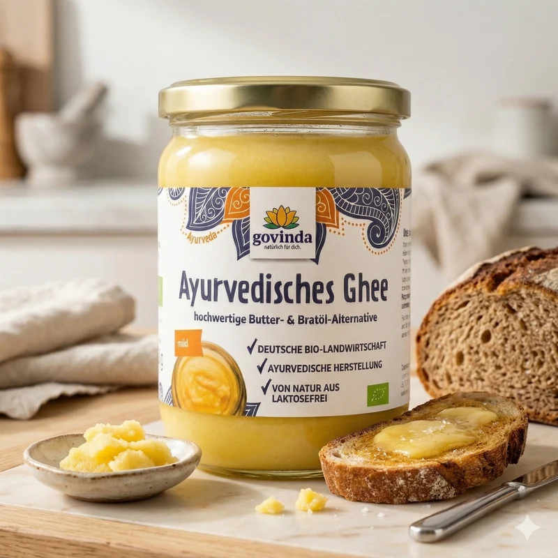 GOVINDA Ayurvedisches Bio Ghee - 420g
