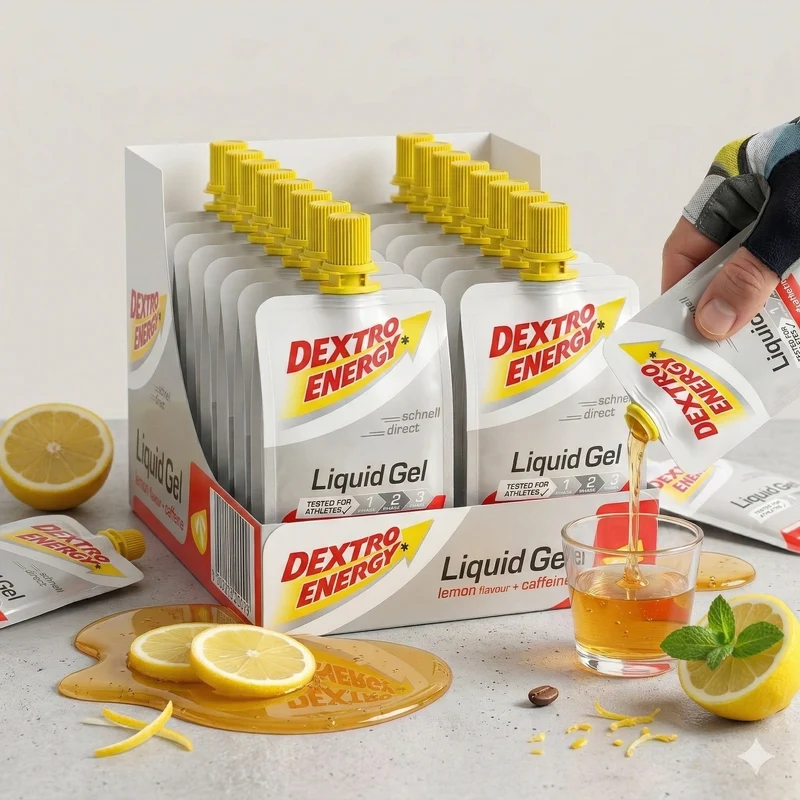 Dextro Energy Liquid Gel - verschiedene Sorten - 18er Packung