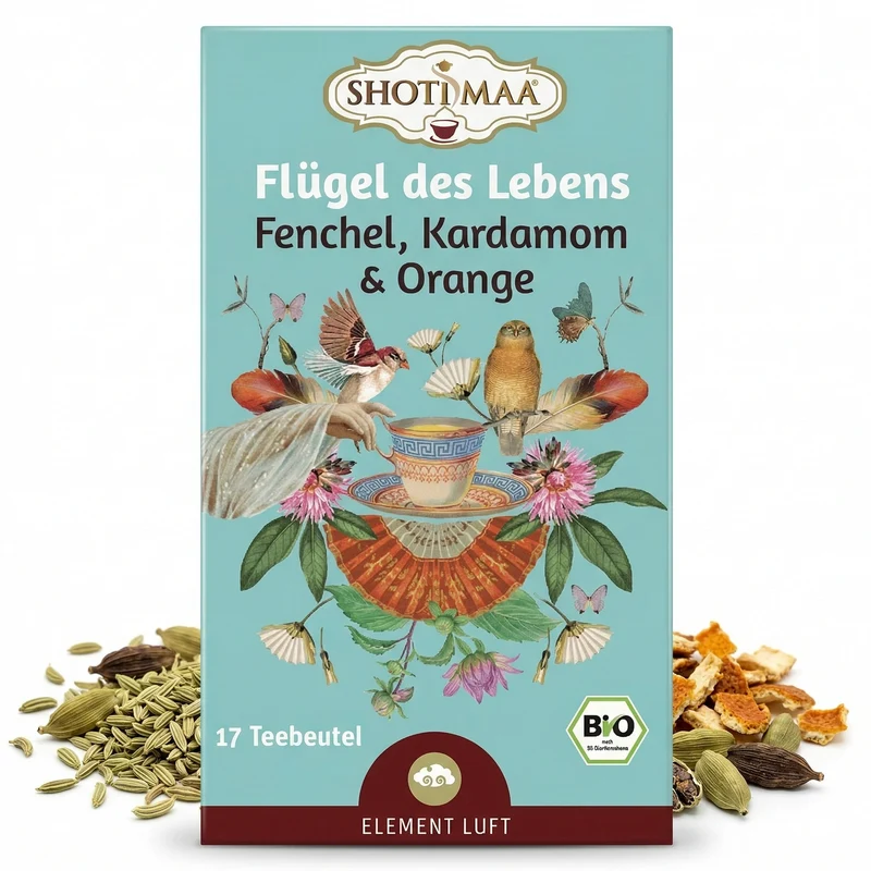 Shoti Maa Bio Tee - Flügel des Lebens - Tee Beutel 2x32g