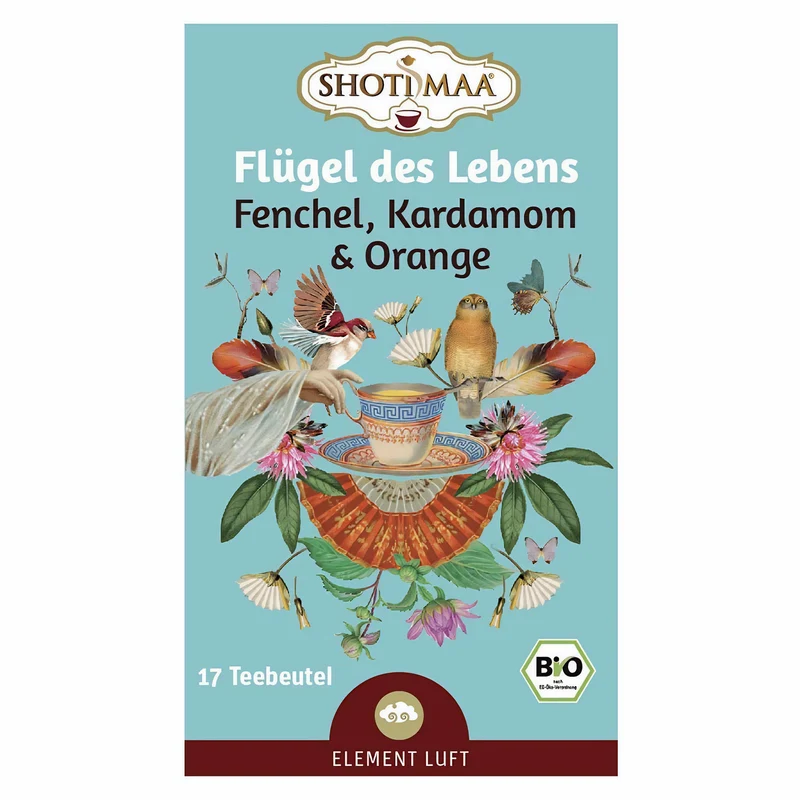 Shoti Maa Bio Tee - Flügel des Lebens - Tee Beutel 2x32g
