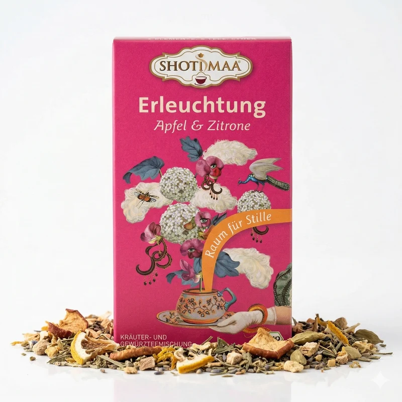 Shoti Maa Bio Tee - Erleuchtung - mit Apfel und Zitrone (16x32g)