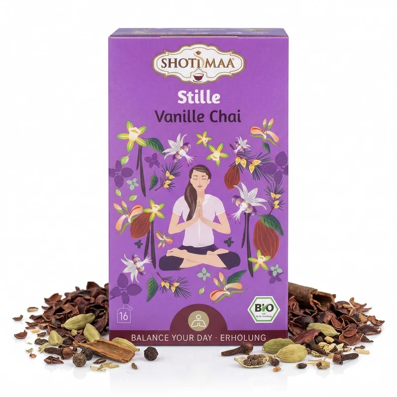 Shoti Maa Bio Ayurveda Tee - Stille Vanille Chai ab 32g