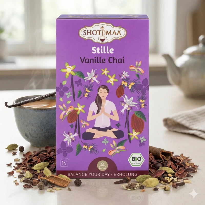 Shoti Maa Bio Ayurveda Tee - Stille Vanille Chai ab 32g