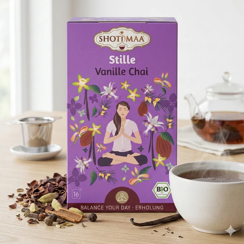 Shoti Maa Bio Ayurveda Tee - Stille Vanille Chai ab 32g