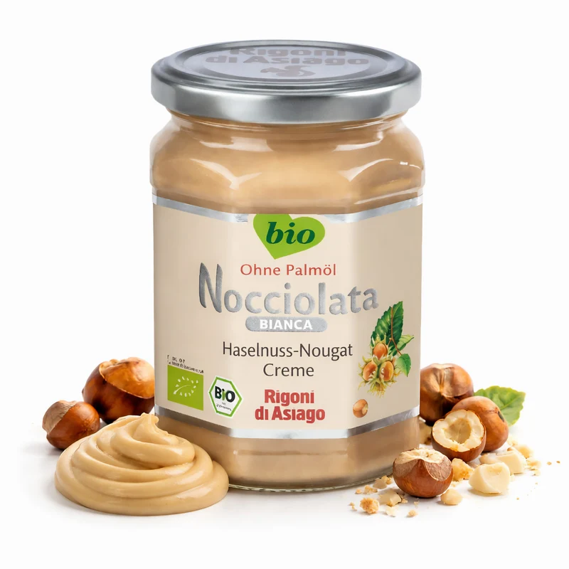 Rigoni di Asiago Nuss Nougat Creme, Haselnusscreme (6x250g)
