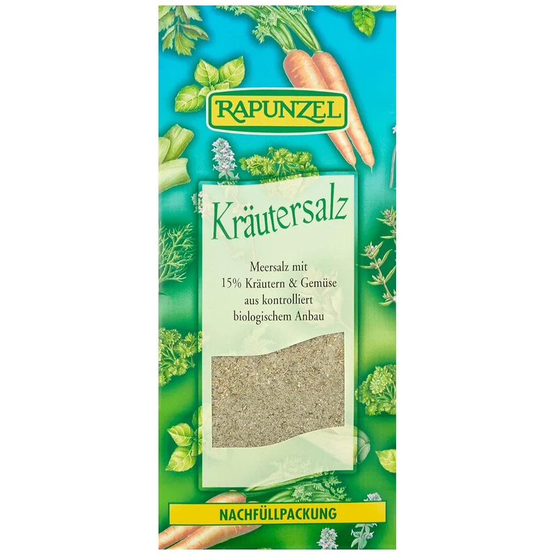 Rapunzel Bio Kräutersalz mit 15% Kräutern und Gemüse 500g