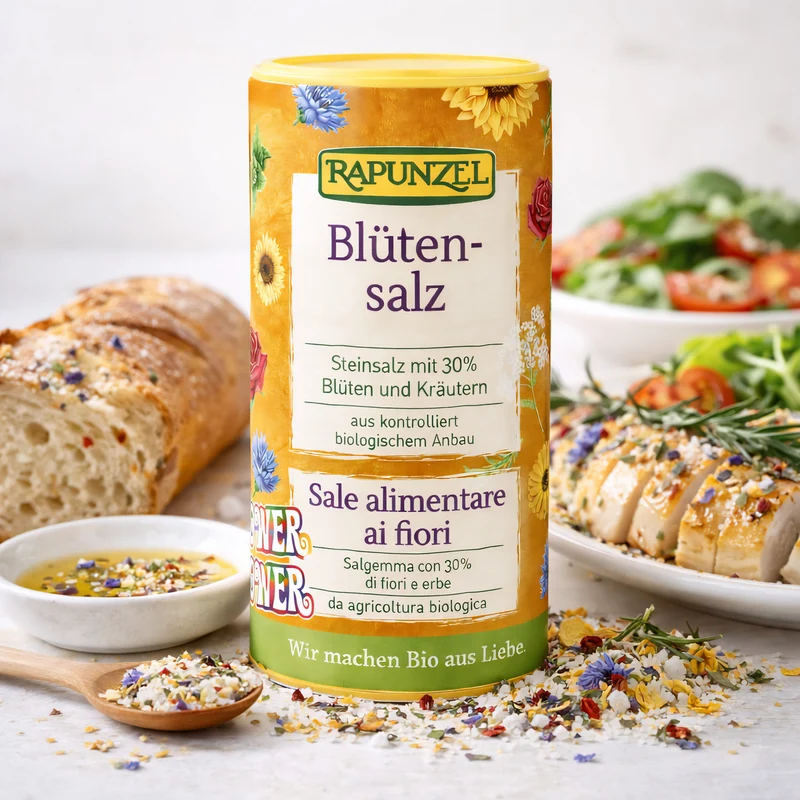 Rapunzel Blüten Kräutersalz "Flower Power" - 90g
