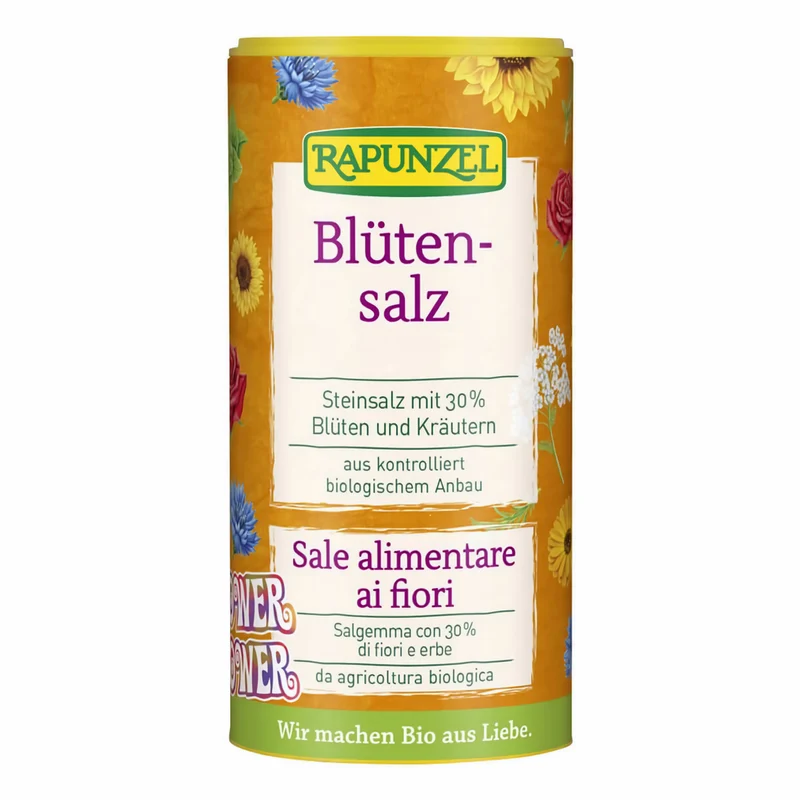 Rapunzel Blüten Kräutersalz "Flower Power" - 90g