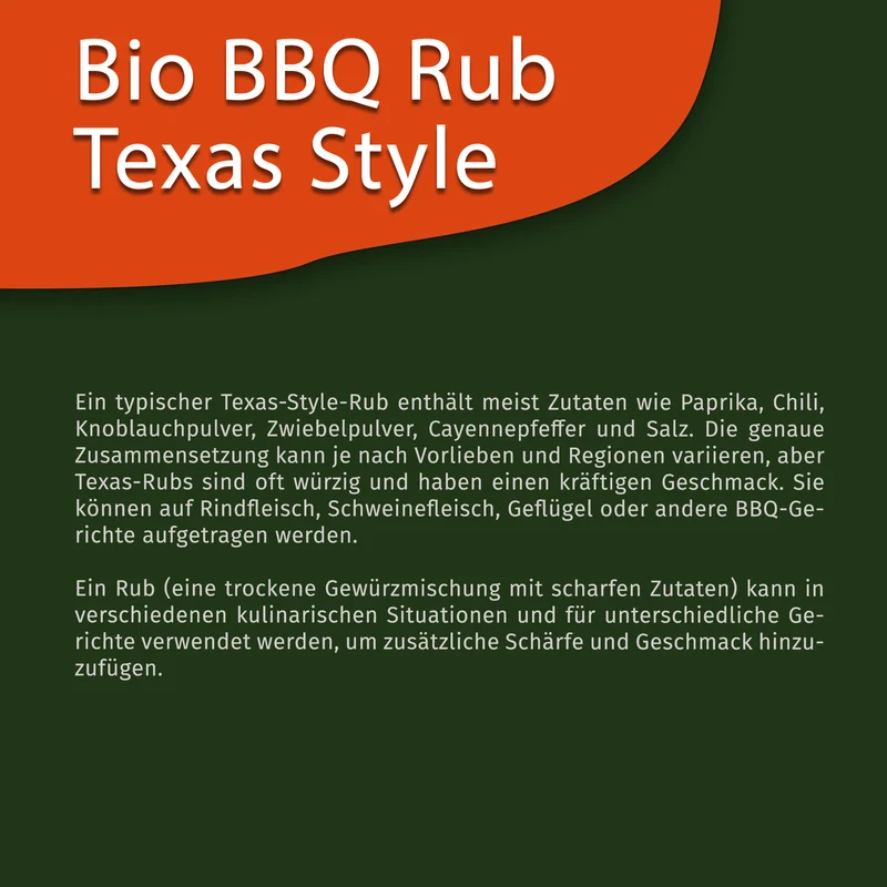 Tasty Pott Texas Style BBQ Gewürz - 100g