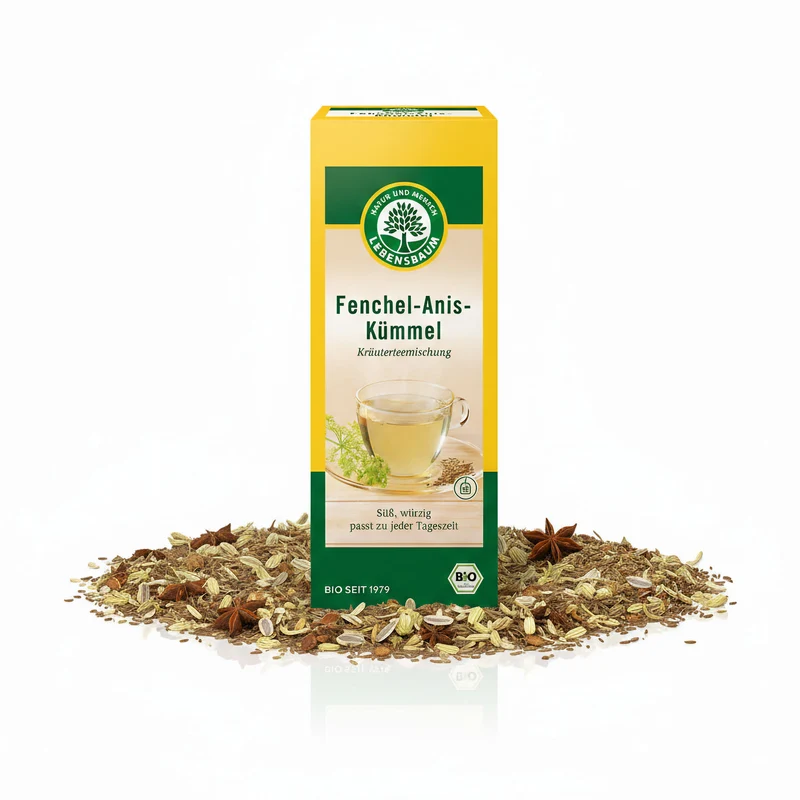 Lebensbaum Bio Tee Fenchel-Anis-Kümmel 50g
