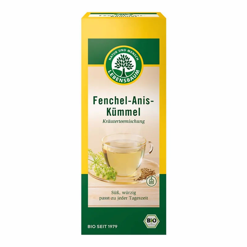 Lebensbaum Bio Tee Fenchel-Anis-Kümmel 50g