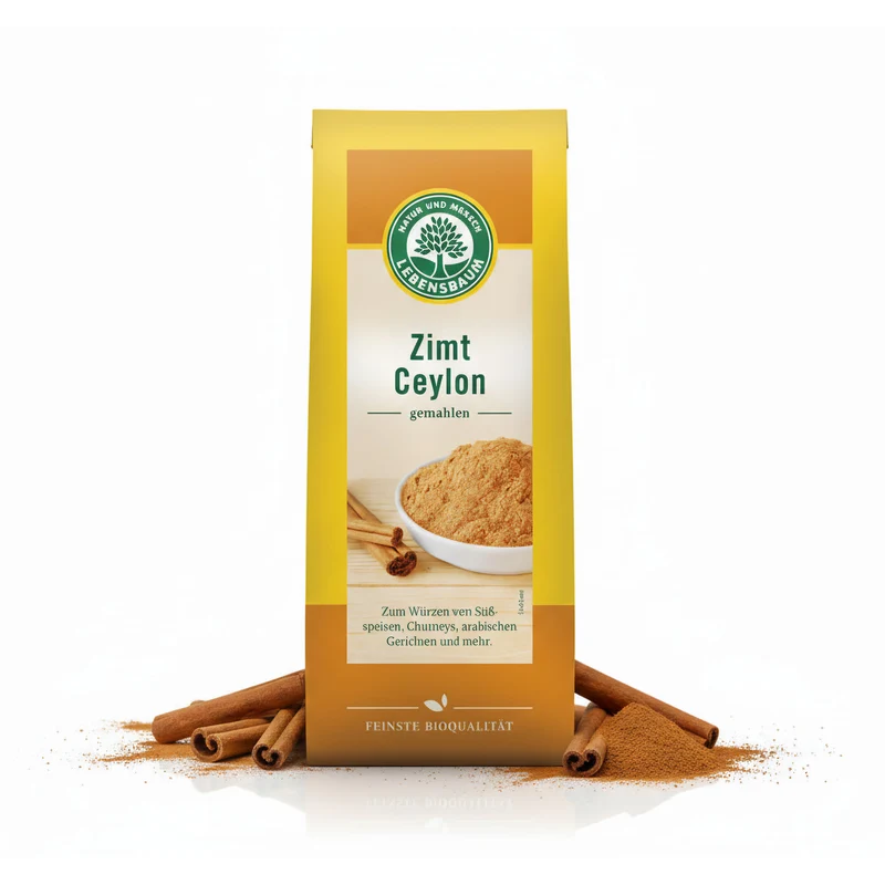 Lebensbaum Bio Zimt Ceylon gemahlen - 50g