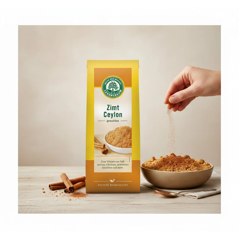 Lebensbaum Bio Zimt Ceylon gemahlen - 50g
