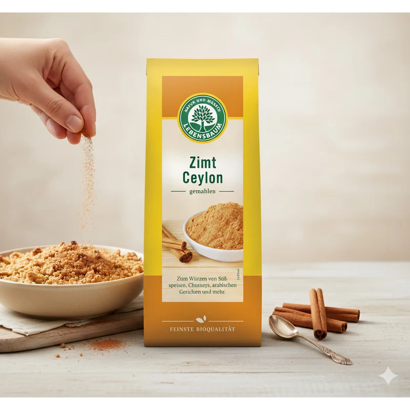 Lebensbaum Bio Zimt Ceylon gemahlen - 50g