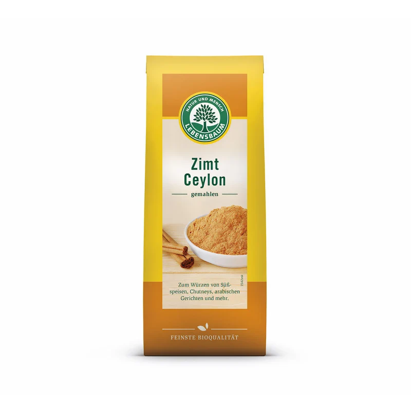 Lebensbaum Bio Zimt Ceylon gemahlen - 50g