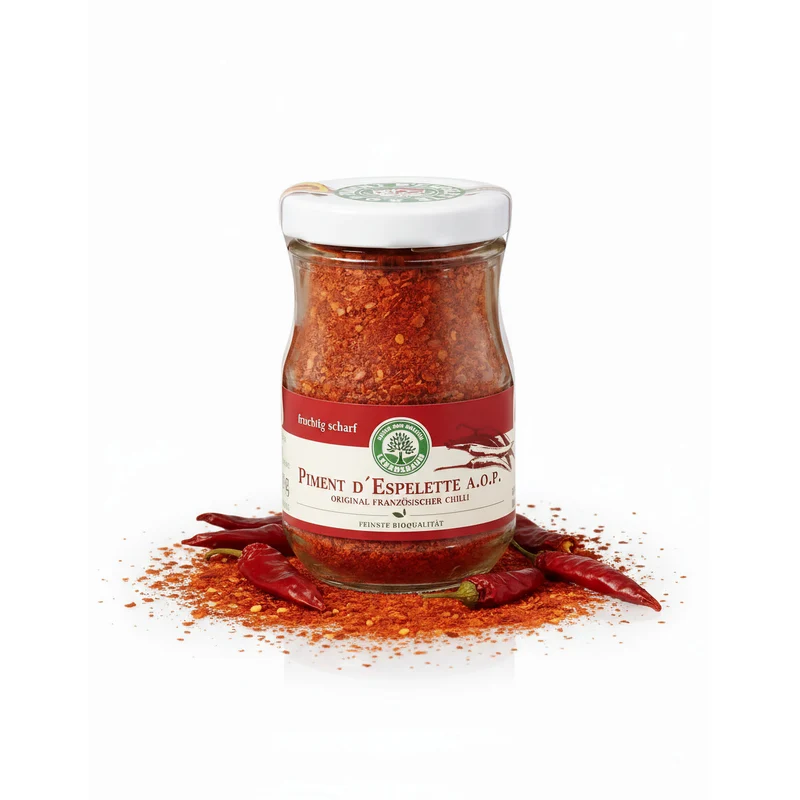 Lebensbaum Piment D`Espelette A.O.P. - Original Französischer Chilli, 50 g