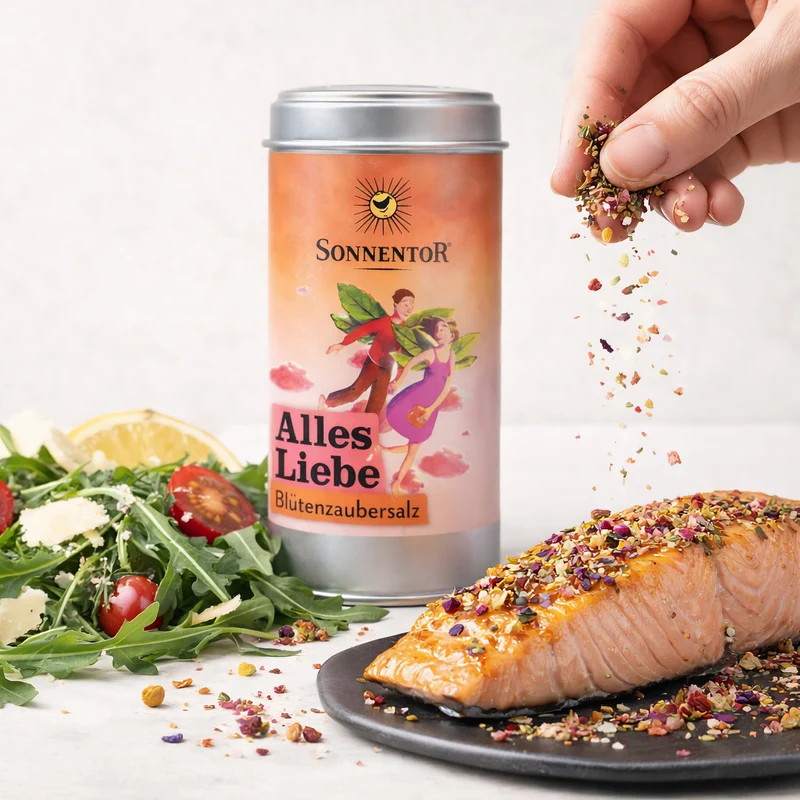 Sonnentor Alles Liebe Blüten-Zaubersalz - 90g
