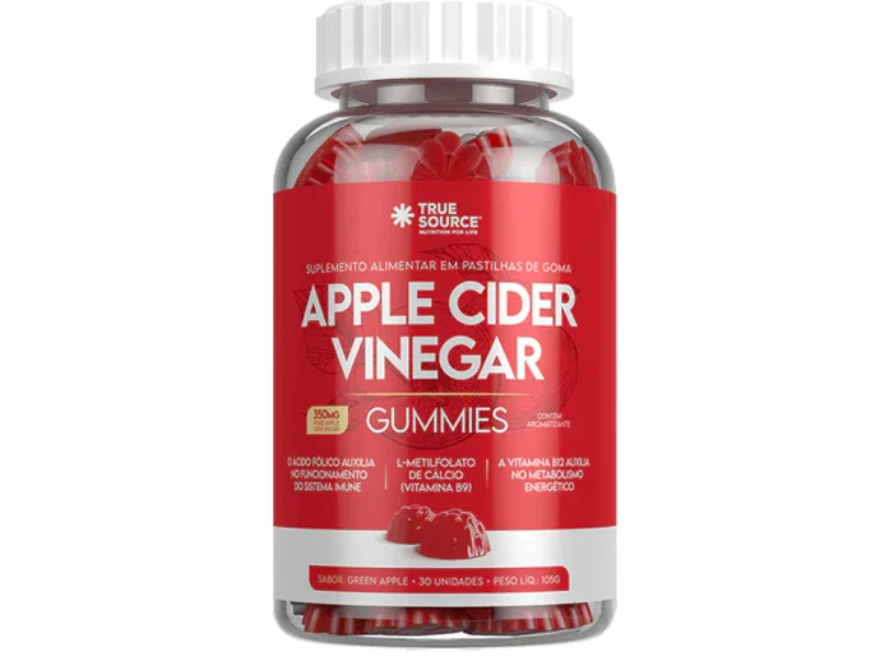 GUMMIES VINAGRE DE MAÇA 30UN - TRUE SOURCE