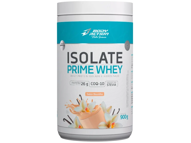 WHEY 2W ISOLATE PRIME ZERO LACTOSE POTE 900G - BODYACTION