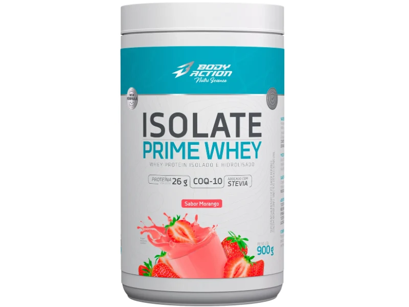 WHEY 2W ISOLATE PRIME ZERO LACTOSE POTE 900G - BODYACTION