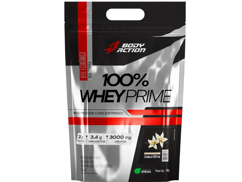 WHEY 100% PRIME REFIL 900G - BODYACTION