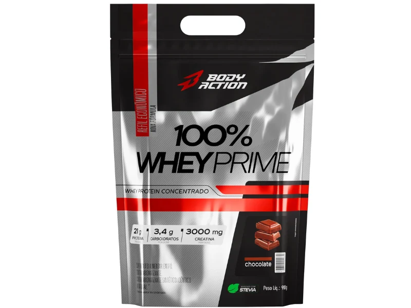 WHEY 100% PRIME REFIL 900G - BODYACTION