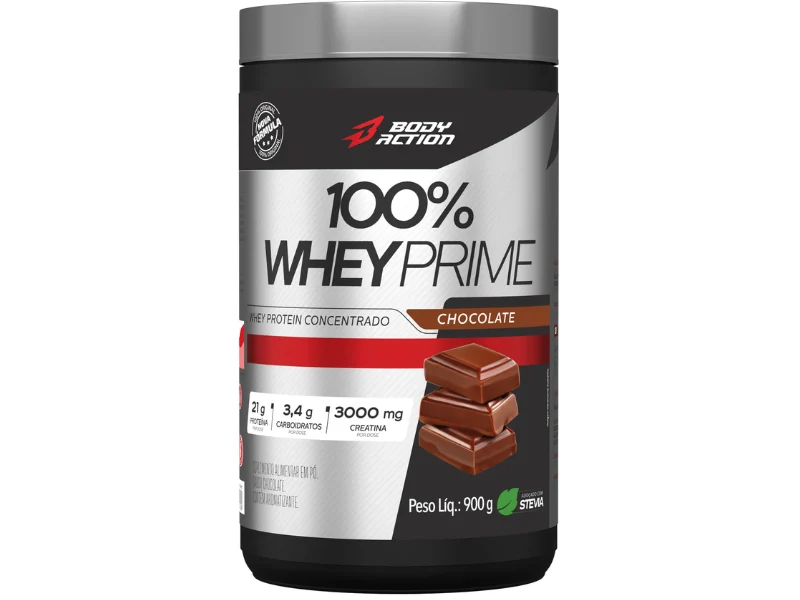 WHEY 100% PRIME POTE 900G - BODYACTION