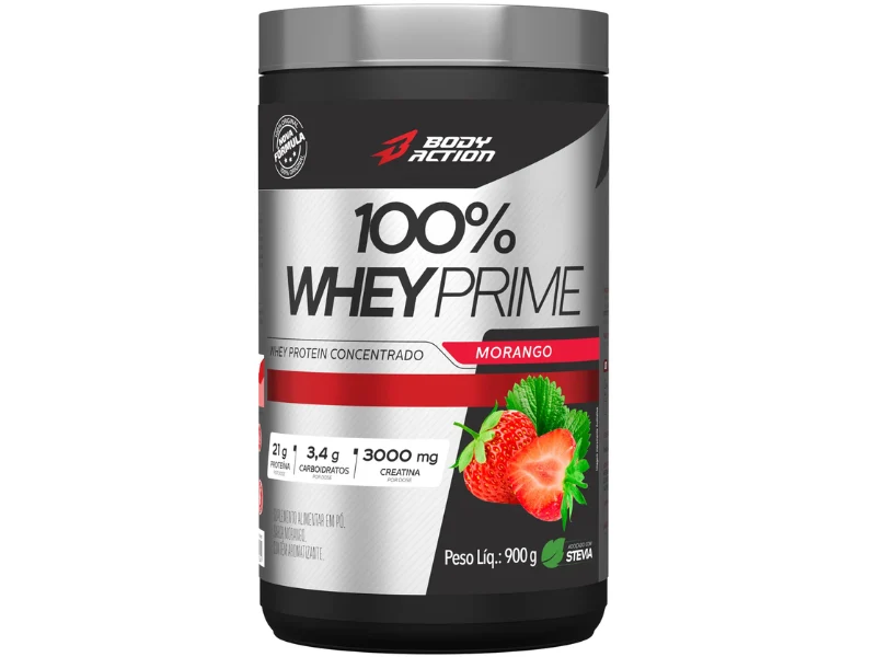WHEY 100% PRIME POTE 900G - BODYACTION