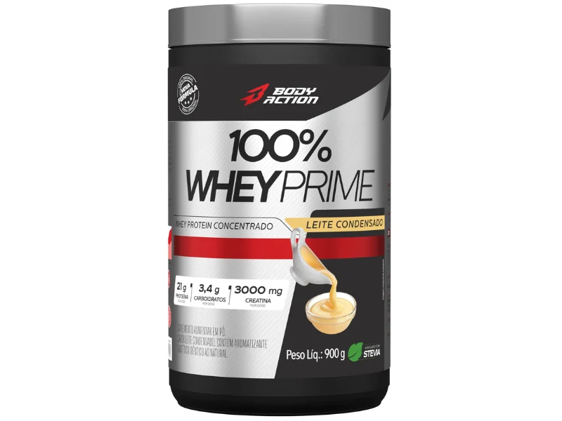 WHEY 100% PRIME POTE 900G - BODYACTION