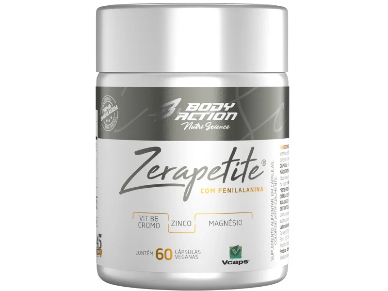 ZERAPETITE C/ FENILALANINA 60CAPS - BODYACTION