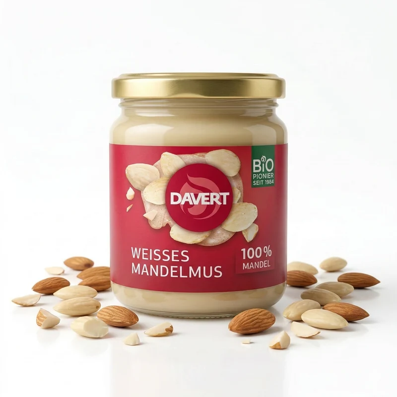 Davert weißes Bio Mandelmus - 250g