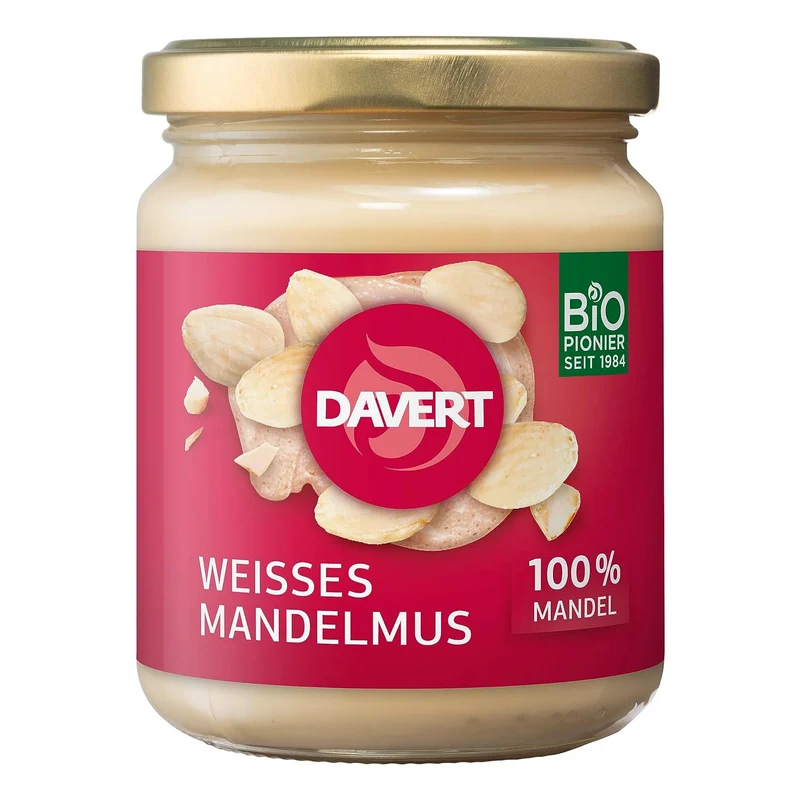 Davert weißes Bio Mandelmus - 250g