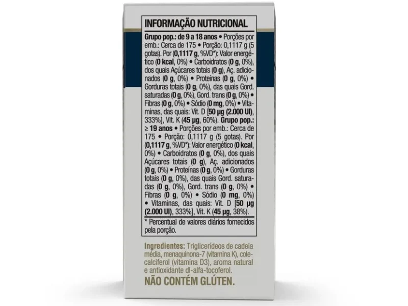 VITA D3 + K2 FRASCO 20ML - VITAFOR