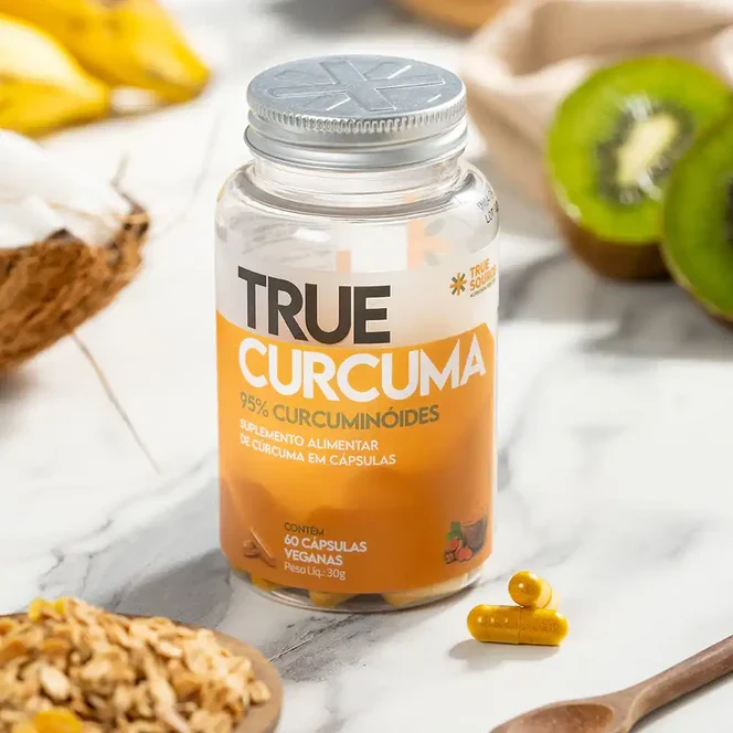 CURCUMA 500MG 60CAPS - TRUE SOURCE