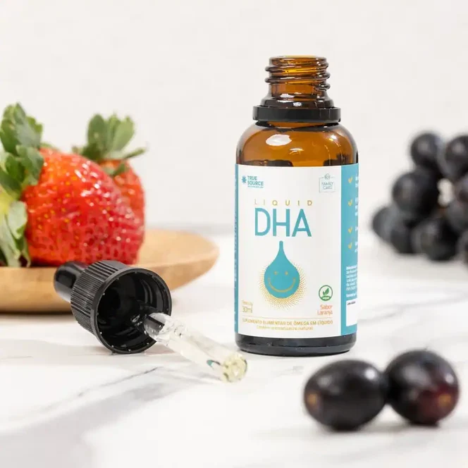 LIQUID DHA LARANJA 30ML - TRUE SOURCE