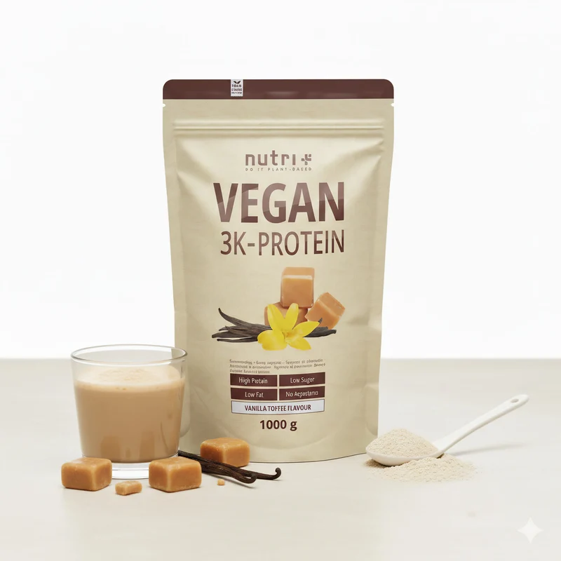 Nutri+ Veganes 3K Eiweißpulver 1000g