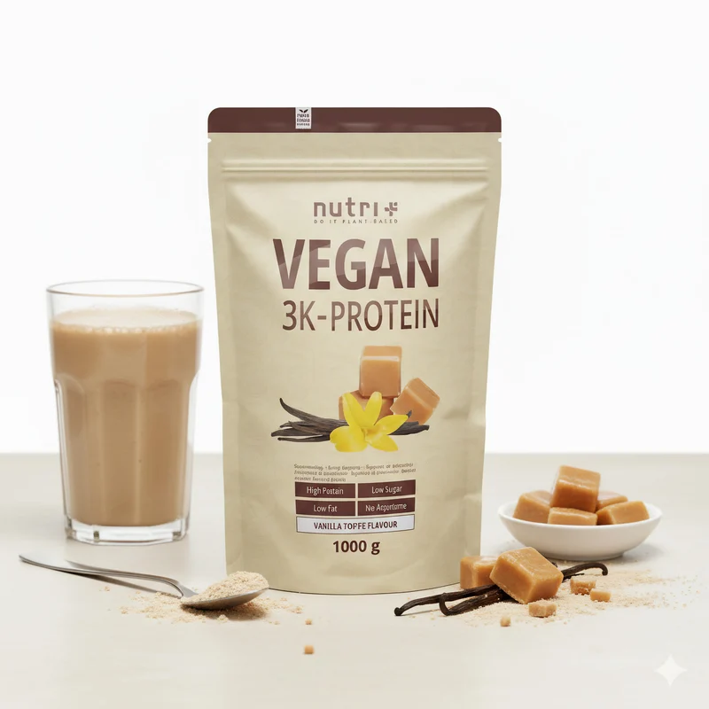 Nutri+ Veganes 3K Eiweißpulver 1000g