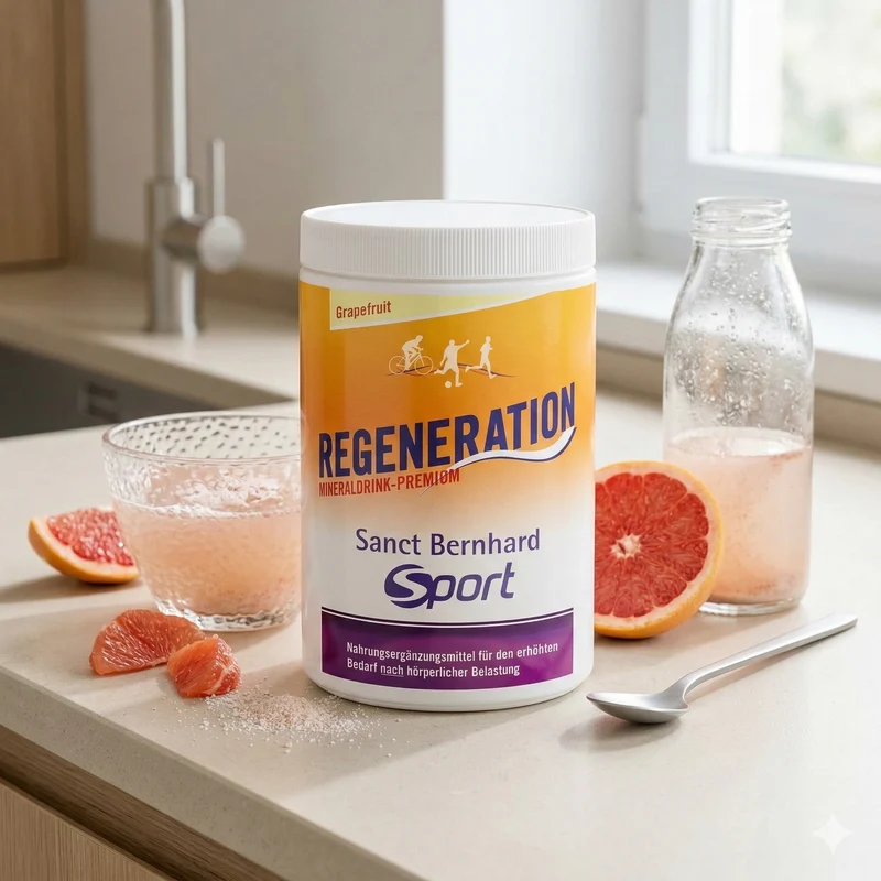 Sanct Bernhard Sport Regeneration Mineraldrink Grapefruit 750g