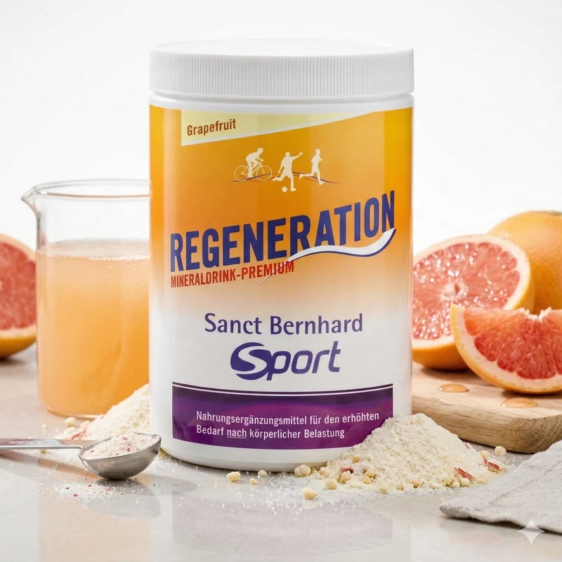 Sanct Bernhard Sport Regeneration Mineraldrink Grapefruit 750g