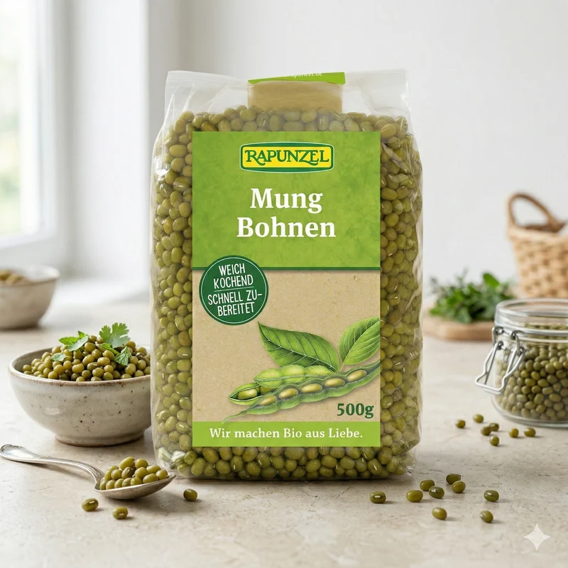 Rapunzel Bio Mungbohnen - 500g