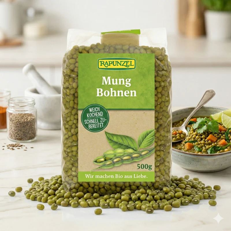 Rapunzel Bio Mungbohnen - 500g